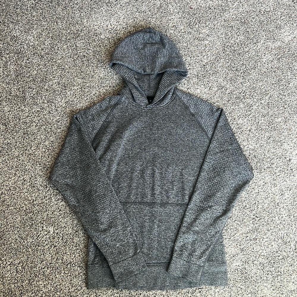 Lululemon Mens Engineered Warmth Hoodie Grey Large L